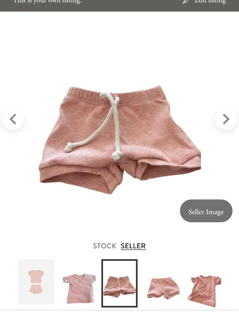 Baby girl Pink Short Sleeve lounge set